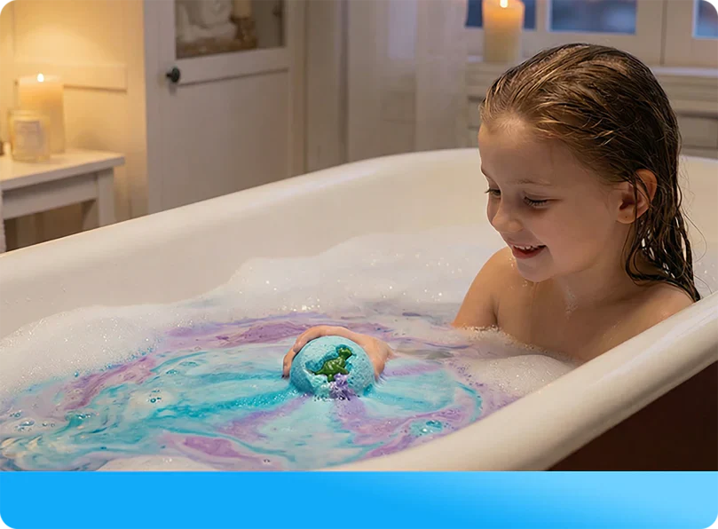 Krooft™ - 2PCS Bath Bombs Set with Toys Inside
