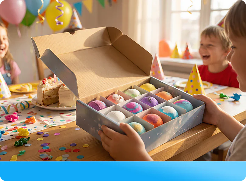 Krooft™ - 2PCS Bath Bombs Set with Toys Inside