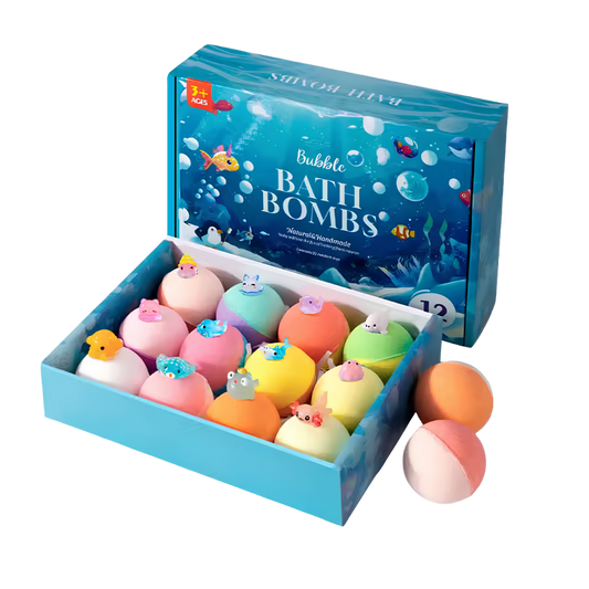 Krooft™ - 2PCS Bath Bombs Set with Toys Inside